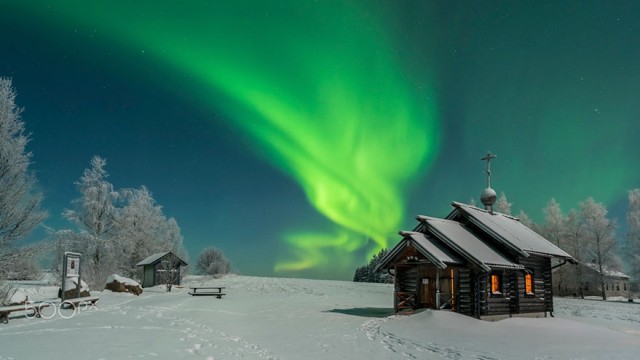Невероятное фото Лапландии