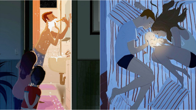 Рисунки многодетного отца