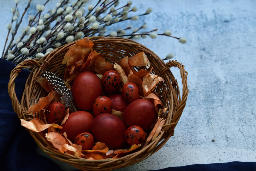 крашанки цибулевим лушпинням