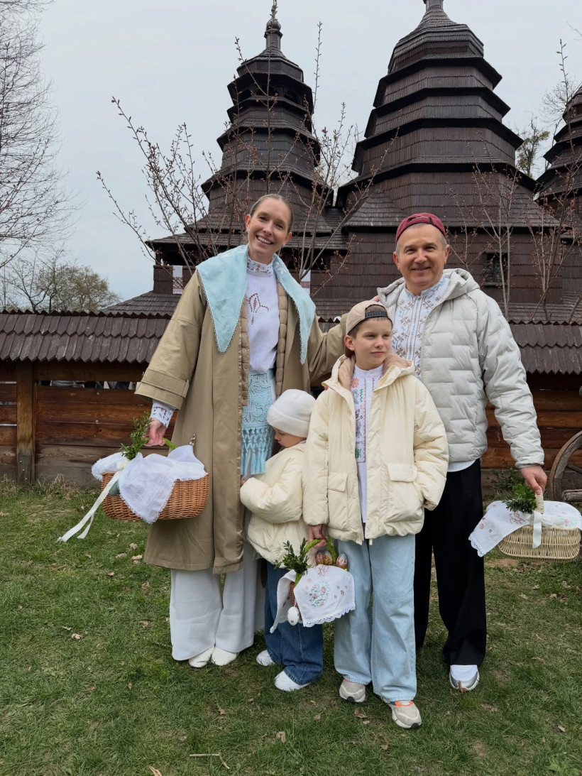 Катерина Осадча родина