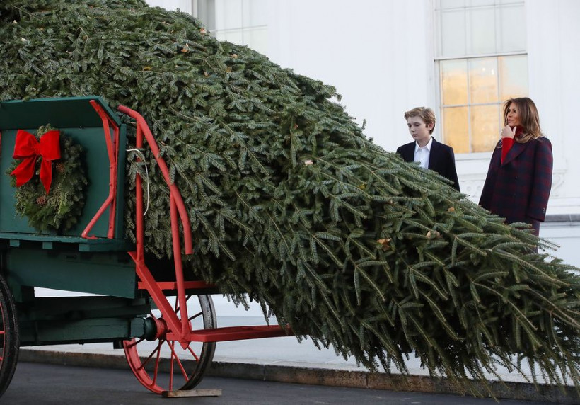 Мелания Трамп, Рождество в Белом доме