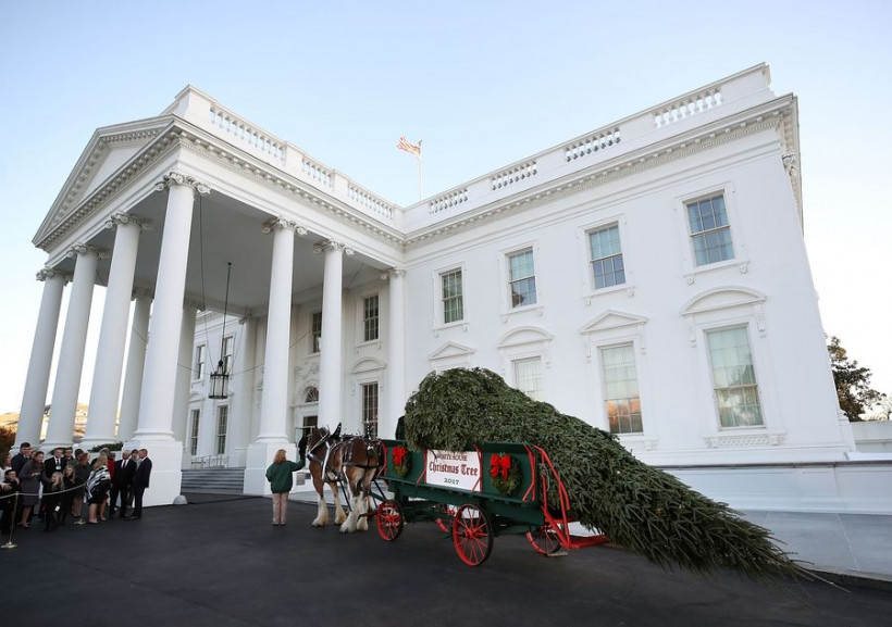 Мелания Трамп, Рождество в Белом доме