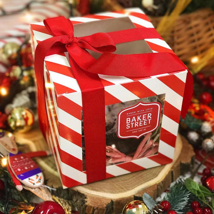 Різдвяні кекси від Baker street bakery