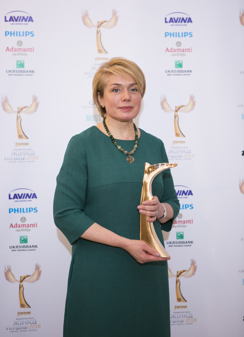 Лилия Гриневич - победительница в категории Среднее образование