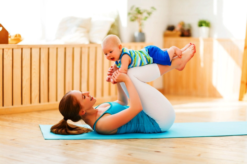 фитнесс с малышом