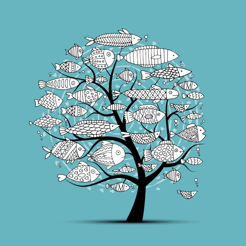 Рисунок Рыба на дереве иллюстрация к рецензии на книгу Линды Муллаги Гант