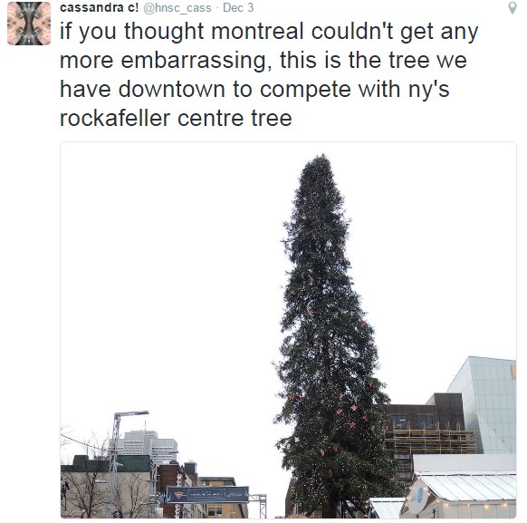елка в Канаде