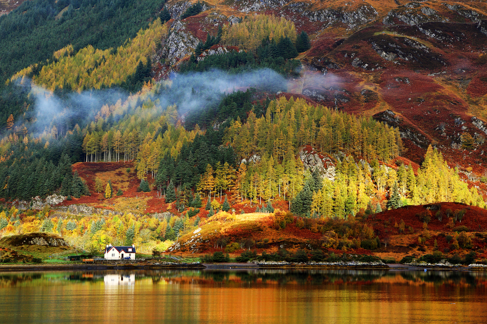осіння шотландія