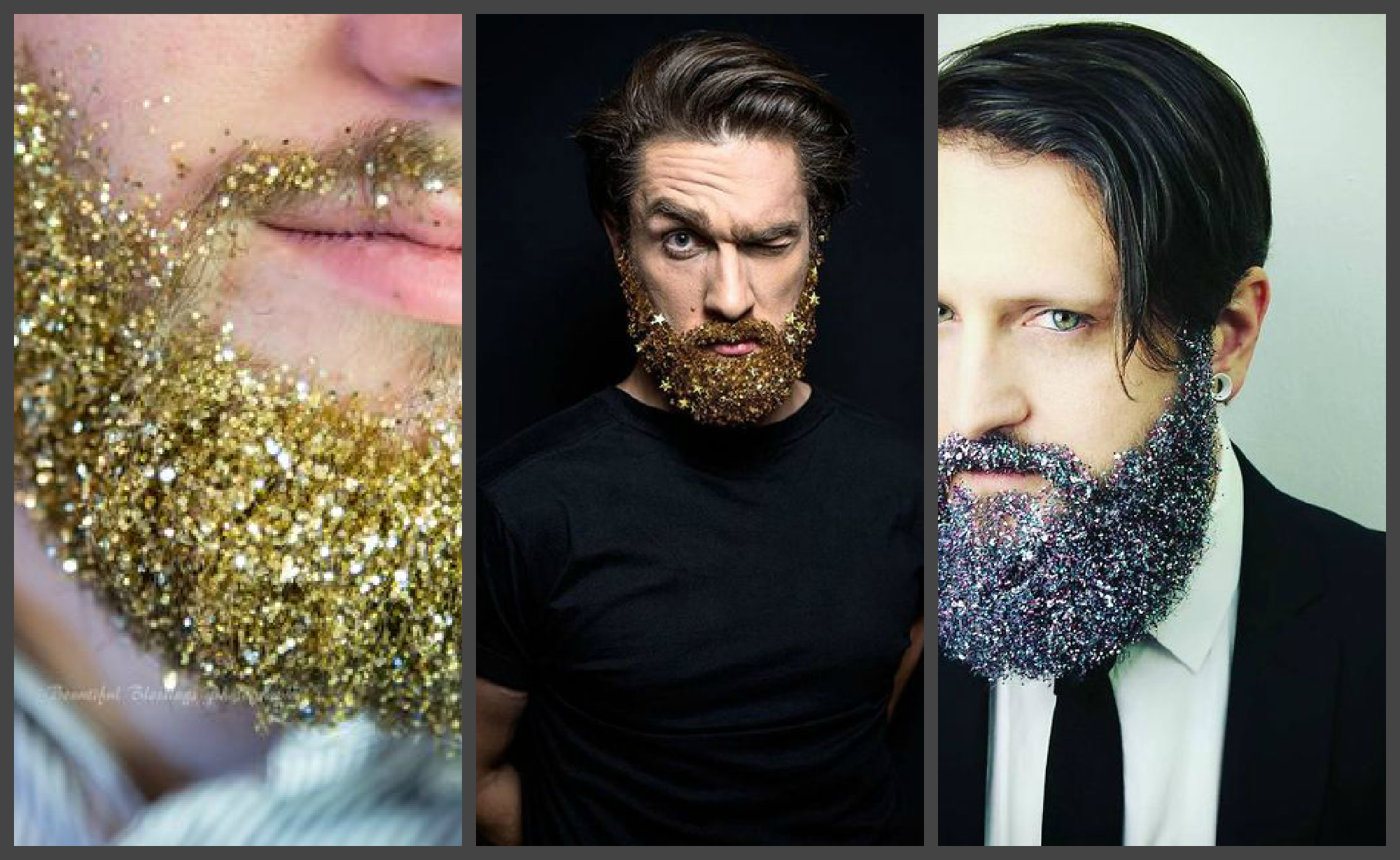 Мужчины украшаю бороду