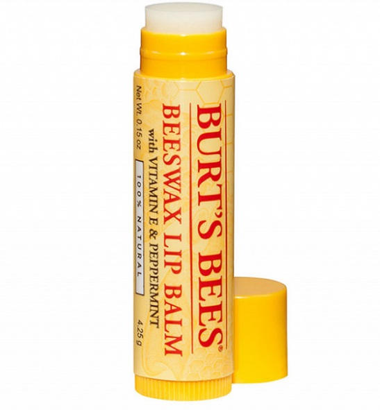 Burt's Bees Beeswax Lip Balm Tube