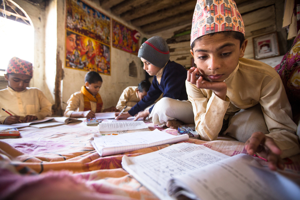 Школа в Непалі