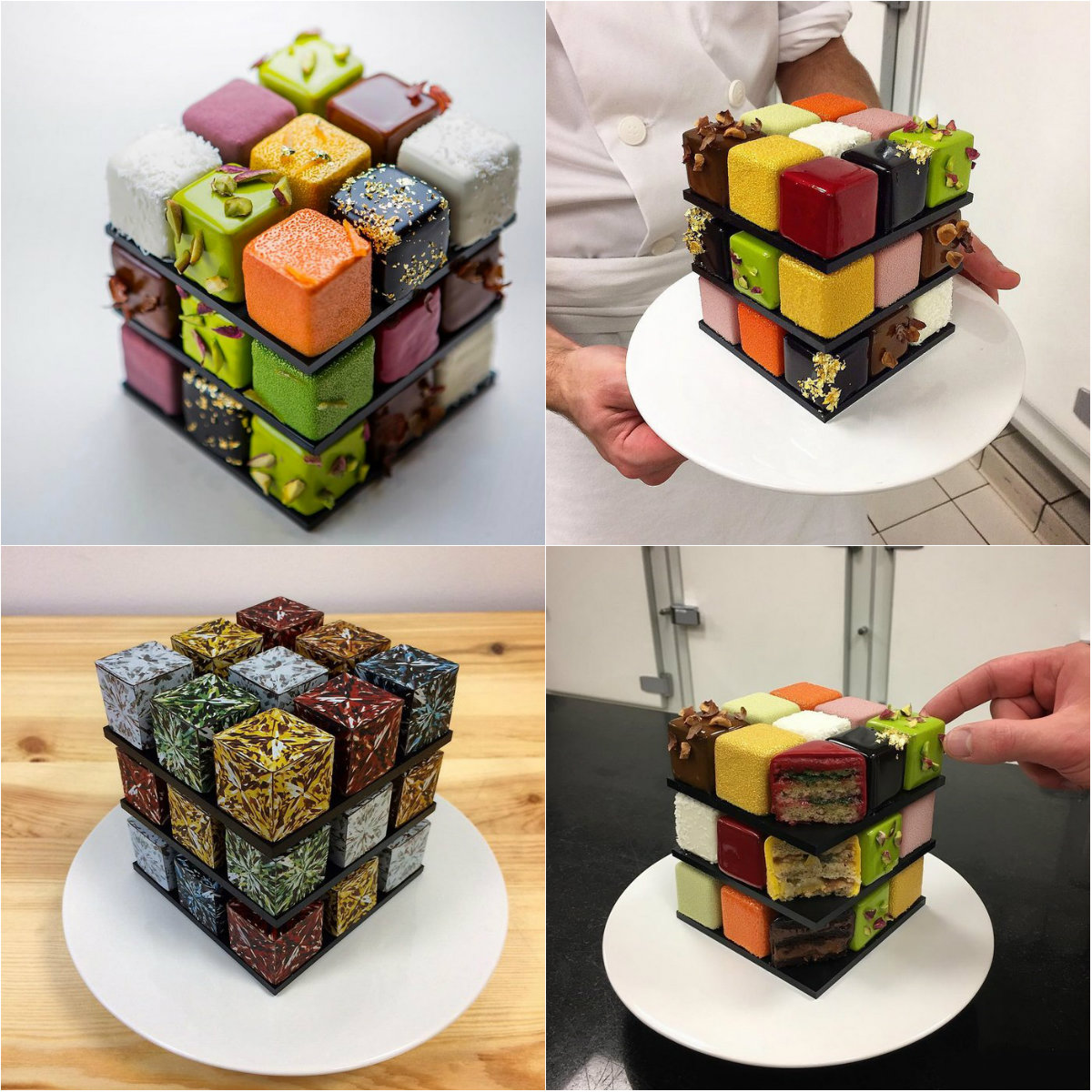 Торты кубик-рубик