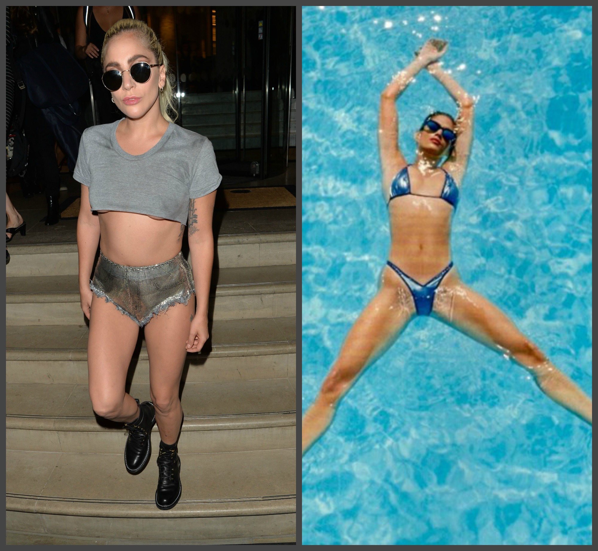 30 летняя Леди Гага vs 50-летняя Синди Кроуфорд