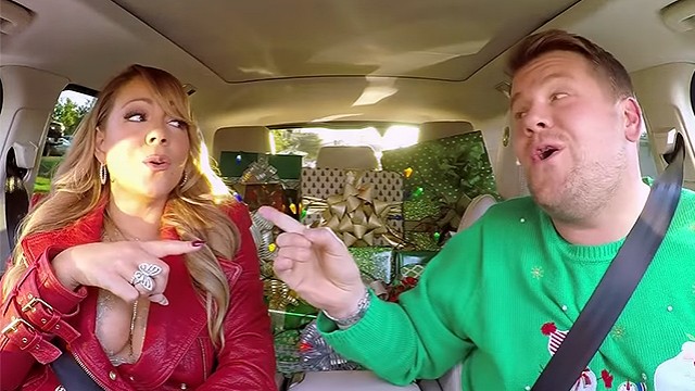 Carpool Karaoke: Леди Гага, Мэрайя Кери, Элтон Джон и другие поют рождественский хит 