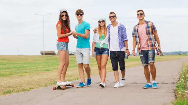 подростки любовь