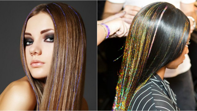Кольорові пасма у волоссі