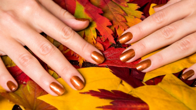Осенний нейл-арт: выбираем модный маникюр