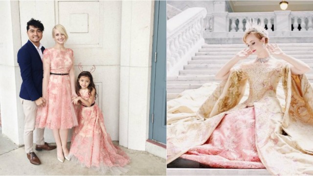 Дизайнер Нефий Гарсия со своей семьей