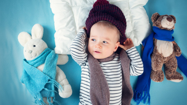 малыш болеет