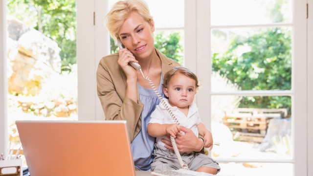 Работающая мама