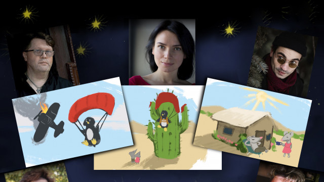 "Фантастичні історії на добраніч"  - аудіоказки на ніч від «Kolesiko» та «Колеса» у вільному доступі