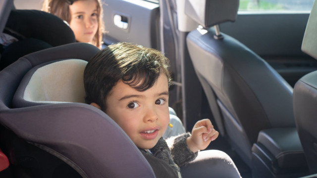 дети в дороге