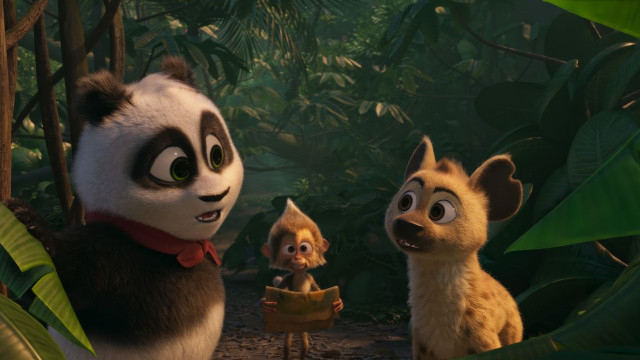 мульфільм панда в африці