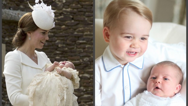 Кейт Миддлтон, Шарлотта, Джордж 