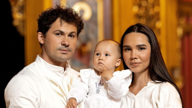 Крещение дочки Жени Кота