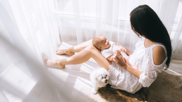 новонароджений і домашні тварини