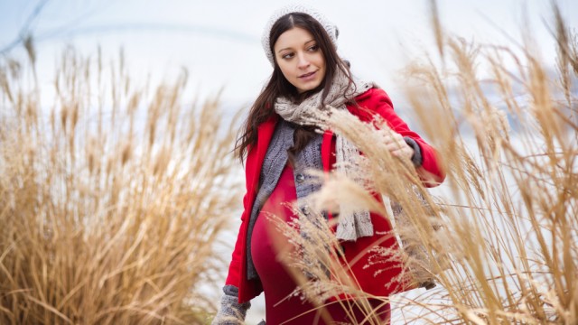 Беременная зимой