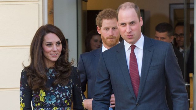 Кейт Міддлтон, Вільям і Гаррі