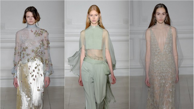 Модели с показа Valentino