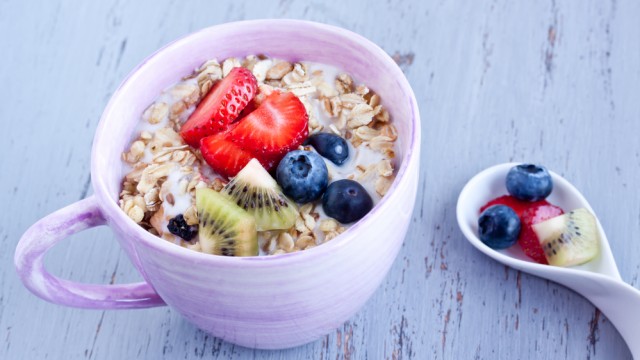 Овсяная каша на завтрак