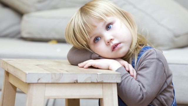 Ребенок грустный