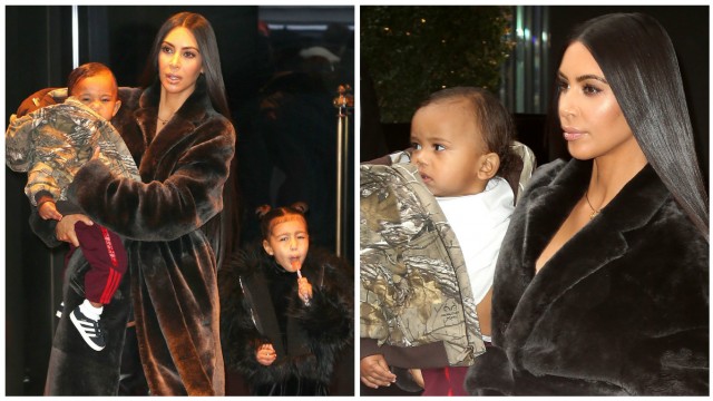 Кім Кардаш’ян із дітьми