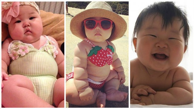 Пухлые щечки