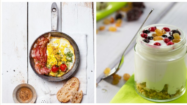 Еда завтрак