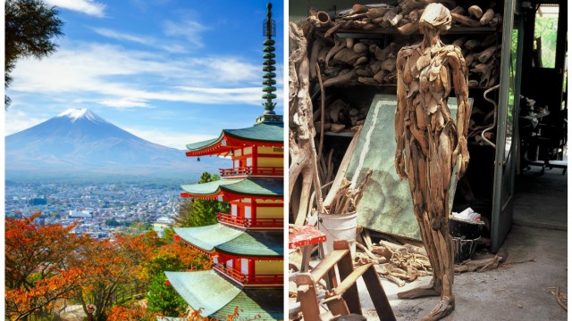 скульптуры-призраки Нагато Ивасаки