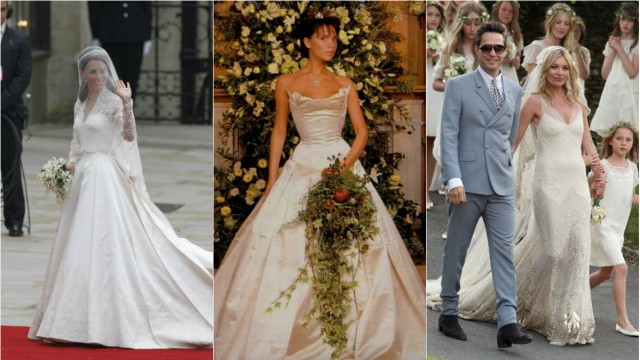 Найкрасивіші вінчальні сукні зірок