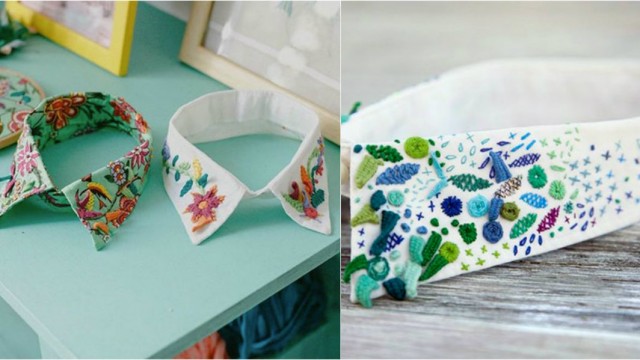 Яркие воротнички