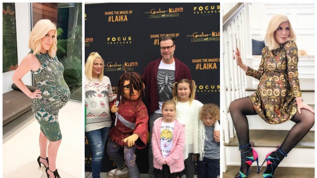 Торі Спеллінг із сім'єю