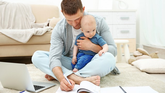 Папа с ребенком