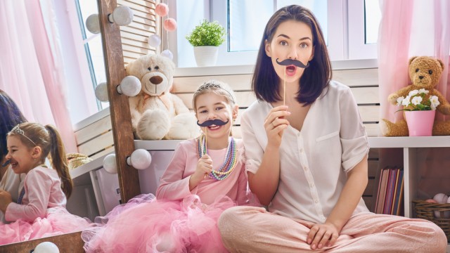 Мама и дочка