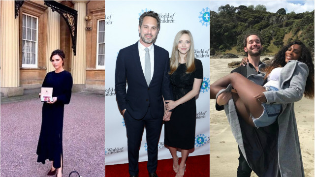 Вікторія Бекхем, Аманда Сейфрід і Серена Вільямс