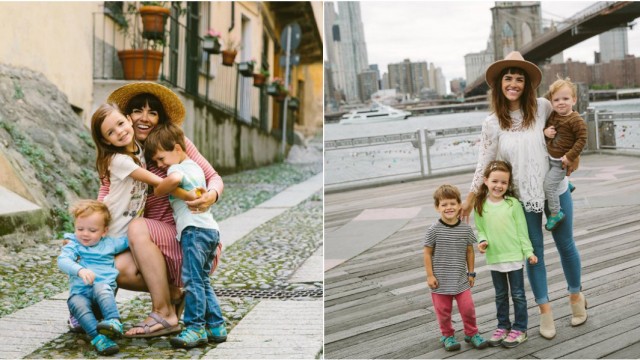 Мама трьох дітей Наомі Девіс