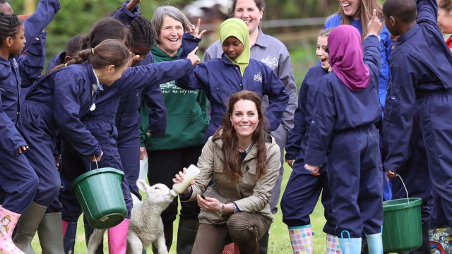 Кейт Міддлтон на фермі