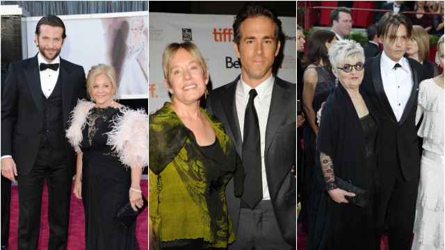 Голлівудські актори зі своїми мамами