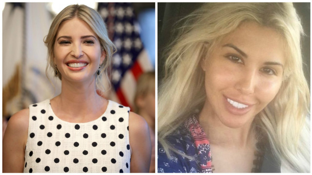 Іванка Трамп і її копія
