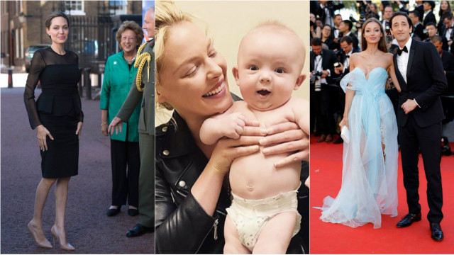 Анджеліна Джолі, Кетрін Хейгл із сином і гості Каннського фестивалю
